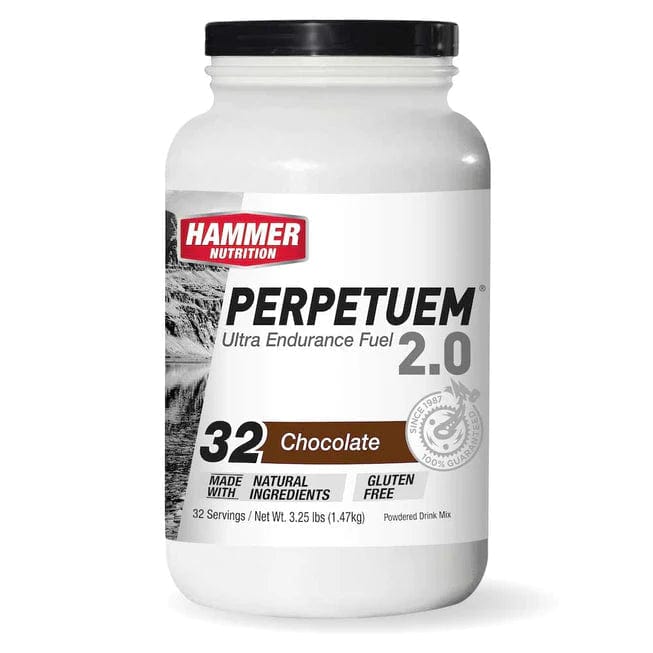 Hammer Nutrition Energy Drink 32 Serving Tub (1.47kg) / Chocolate Perpetuem 2.0 XMiles