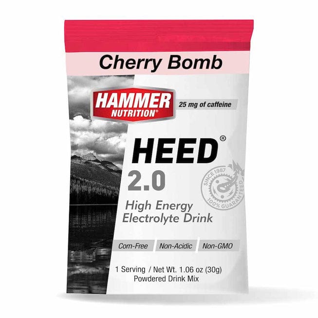 Hammer Nutrition Energy Drink Single Serve / Cherry Bomb Heed 2.0 XMiles