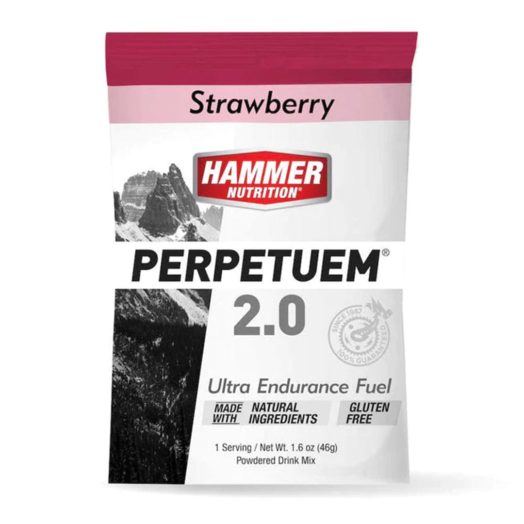 Hammer Nutrition Energy Drink Strawberry Vanilla Perpetuem 2.0 Sachets (46g) XMiles
