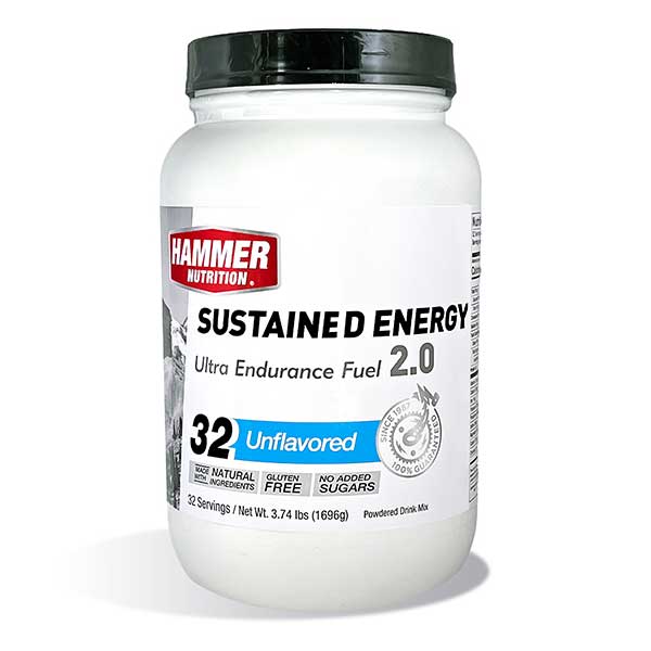 Hammer Nutrition Energy Drink Unflavoured Sustained Energy 2.0 (32 Serving) XMiles