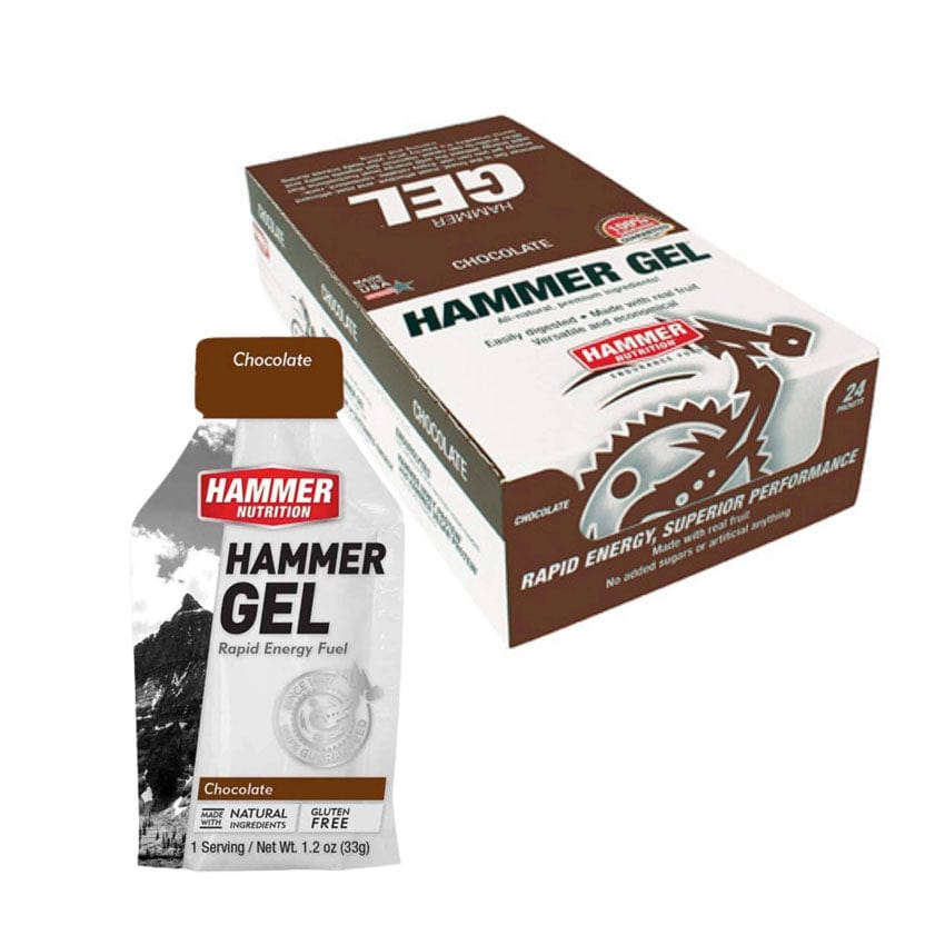 Hammer Nutrition Gels Box of 24 / Chocolate Hammer Gel XMiles