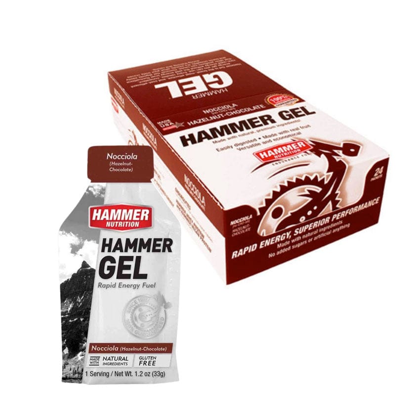 Hammer Nutrition Gels Box of 24 / Nocciola Hammer Gel XMiles