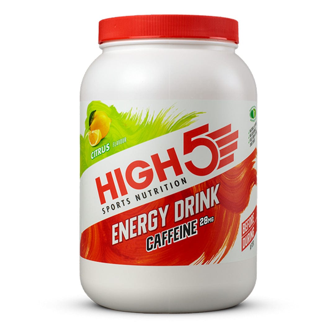 High5 Energy Drink 46 Serving Tub (2.2kg) / Citrus Energy Drink Caffeine XMiles