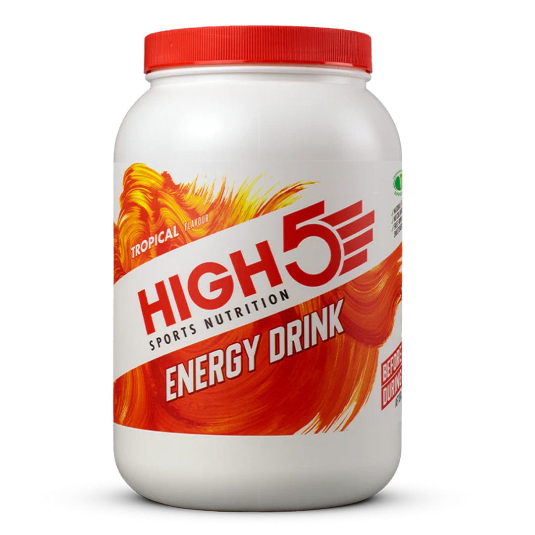 High5 Energy Drink 46 Serving Tub (2.2kg) / Tropical Energy Drink XMiles