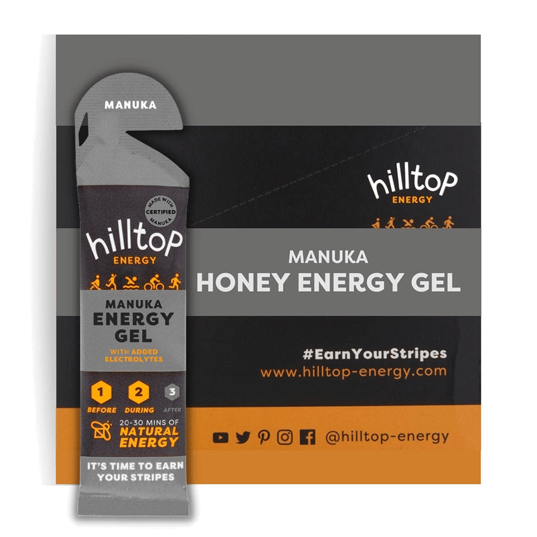 Hilltop Energy Gels Box of 12 / Manuka (Electrolytes) Hilltop Energy Gel XMiles