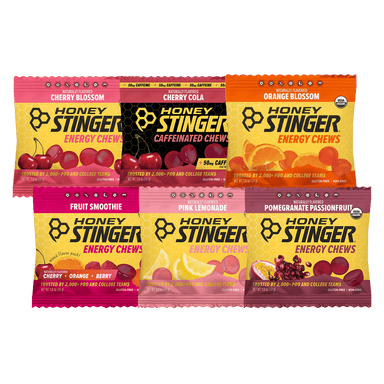 Honey Stinger Chews Pack of 6 / Mixed Energy Chews XMiles