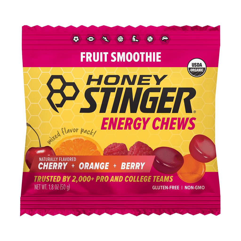 Honey Stinger Chews Single Serve / Fruit Smoothie Energy Chews XMiles