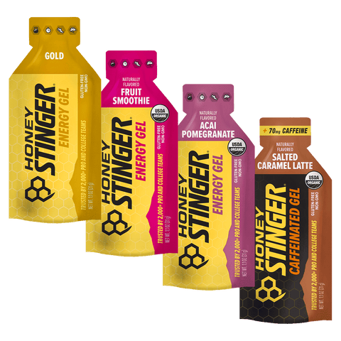 Honey Stinger Gels Box of 12 / Mixed Energy Gel XMiles