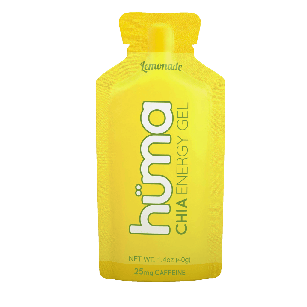 Hüma Gels Single Serve / Lemonade (25mg) caffeine Huma Chia Energy Gel XMiles