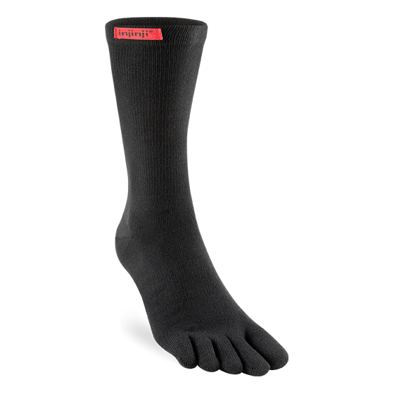 Injinji Socks S / Black Injinji Sport Original Weight Crew XMiles