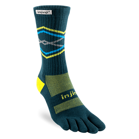 Injinji Socks S / Eclipse Injinji Trail Midweight Crew XMiles