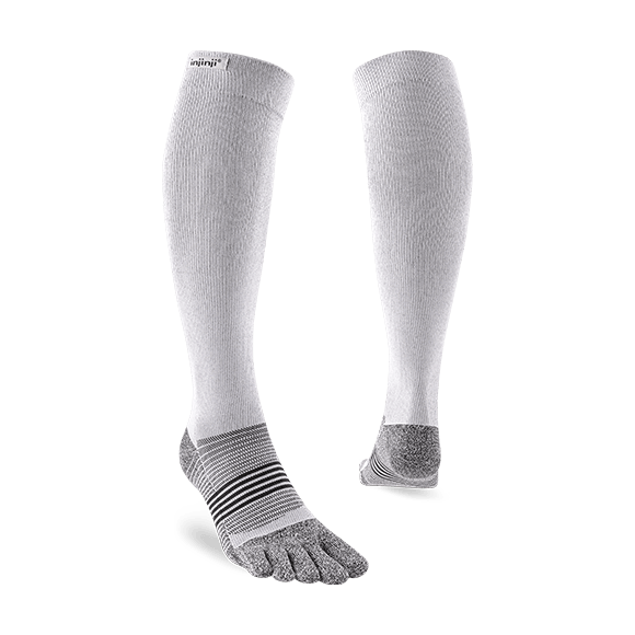 Injinji Socks S / Gray Injinji Compression Over The Calf XMiles