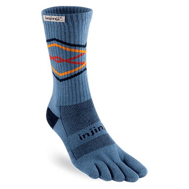 Injinji Socks S / Lake Injinji Trail Midweight Crew XMiles