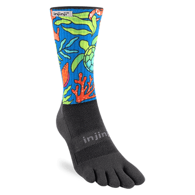 Injinji Socks S / Ocean Injinji Trail Midweight Crew XMiles