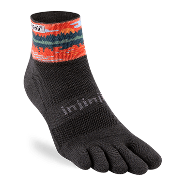 Injinji Socks S / Reflection / Men's Mini-Crew Artist Designed: Boundary Waters XMiles