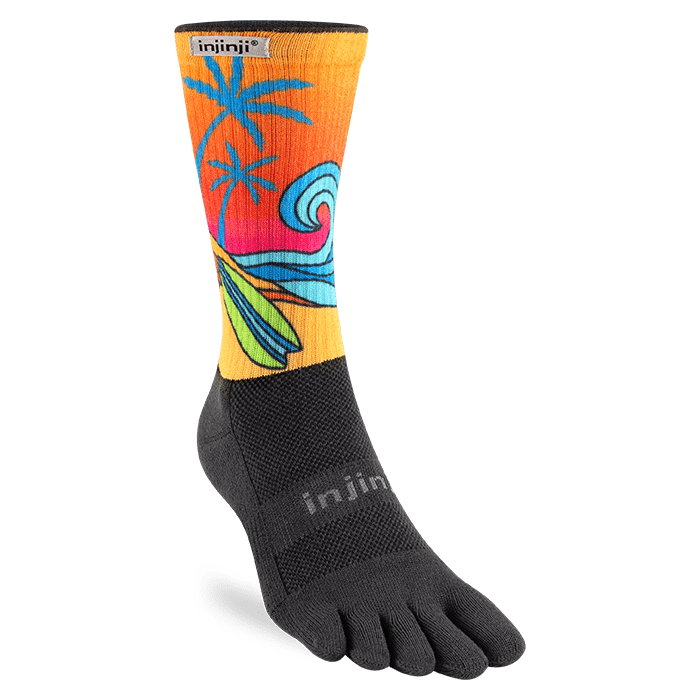 Injinji Socks S / Surf Injinji Trail Midweight Crew XMiles
