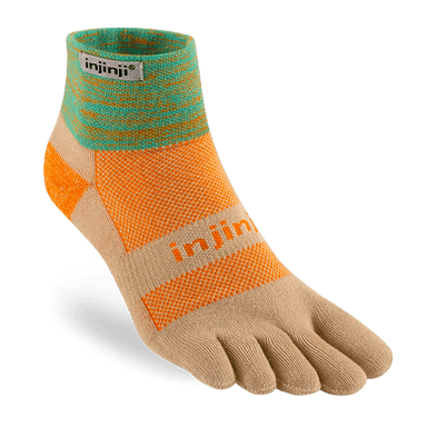 Injinji Socks S / Wheat Injinji Trail Midweight Mini-Crew XMiles