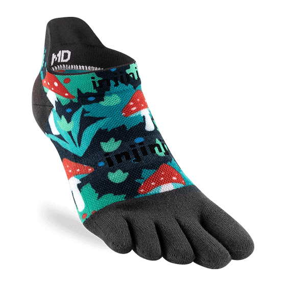 Injinji Socks Small / Amanita Injinji RUN Lightweight No-Show XMiles