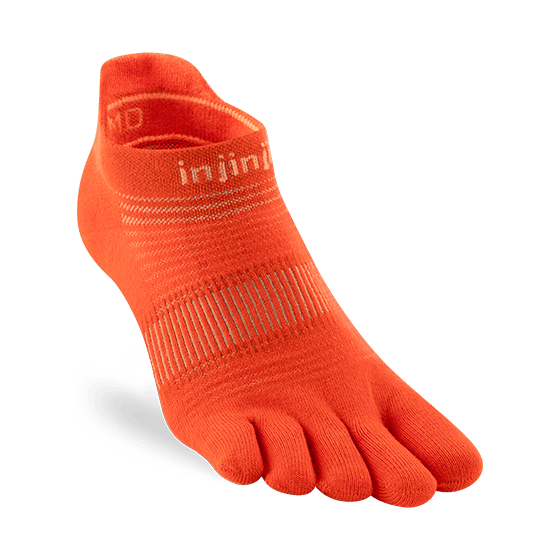 Injinji Socks Small / Flame Injinji RUN Lightweight No-Show XMiles
