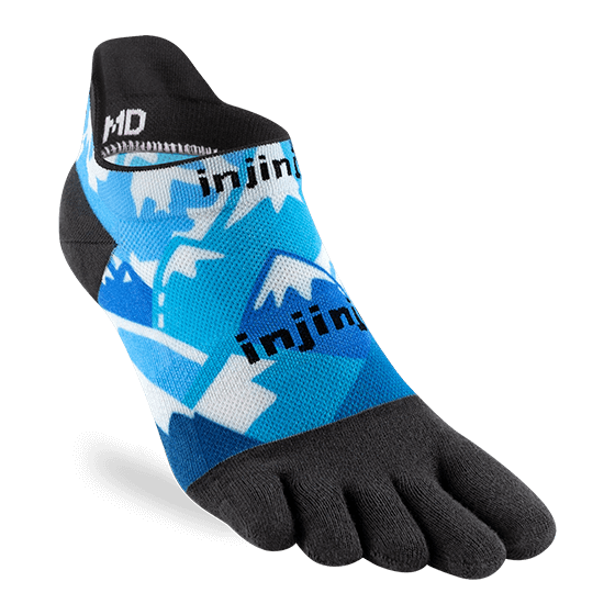 Injinji Socks Small / Glacier Injinji RUN Lightweight No-Show XMiles