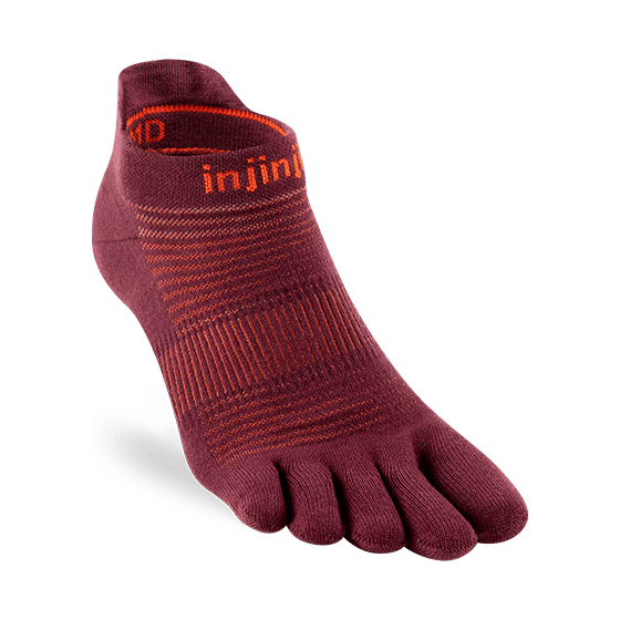 Injinji Socks Small / Mahogany Injinji RUN Lightweight No-Show XMiles