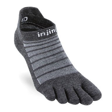 Injinji Socks Small / Slate Injinji RUN Lightweight No-Show Wool XMiles