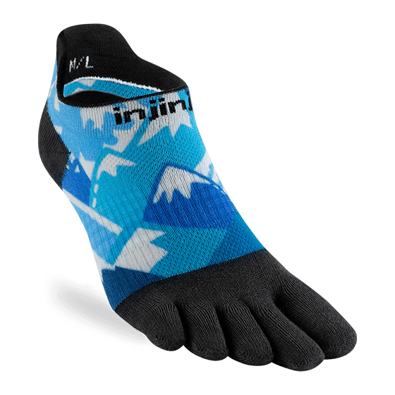 Injinji Socks XS \ S / Glacier Injinji Women's RUN Lightweight No-Show XMiles