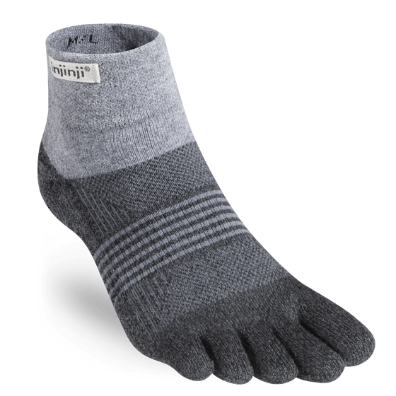 Injinji Socks XS/S / Granite Injinji Women's Trail Midweight Mini-Crew XMiles