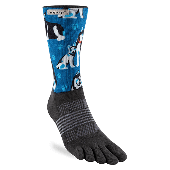 Injinji Socks XS/S / Huskies Injinji Women's Trail Midweight Crew XMiles