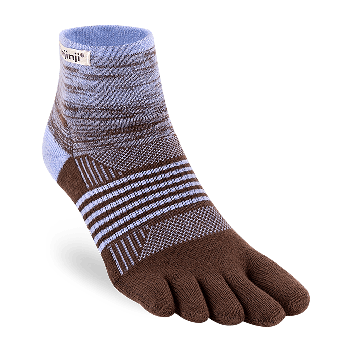 Injinji Socks XS/S / Periwinkle Injinji Women's Trail Midweight Mini-Crew XMiles