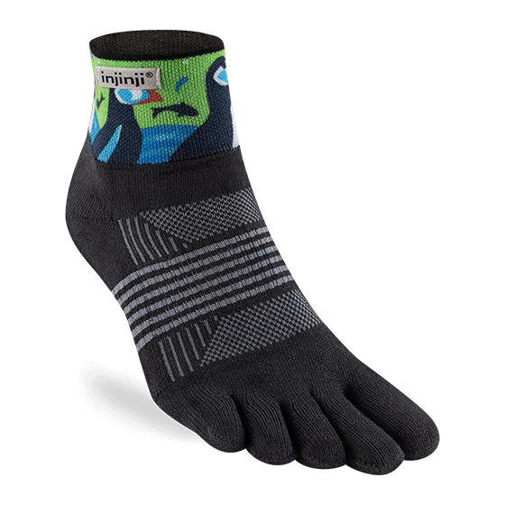 Injinji Socks XS/S / Puffins Injinji Women's Trail Midweight Mini-Crew XMiles