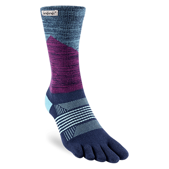 Injinji Socks XS/S / Twilight Injinji Women's Trail Midweight Crew XMiles