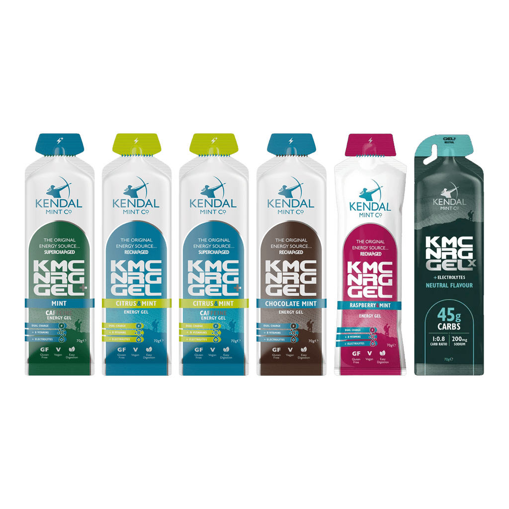 Kendal Mint Co. Gels Pack of 6 KMC NRG Gel Training Pack XMiles