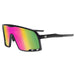 Knockaround Sunglasses Rainbow On Black Campeones XMiles
