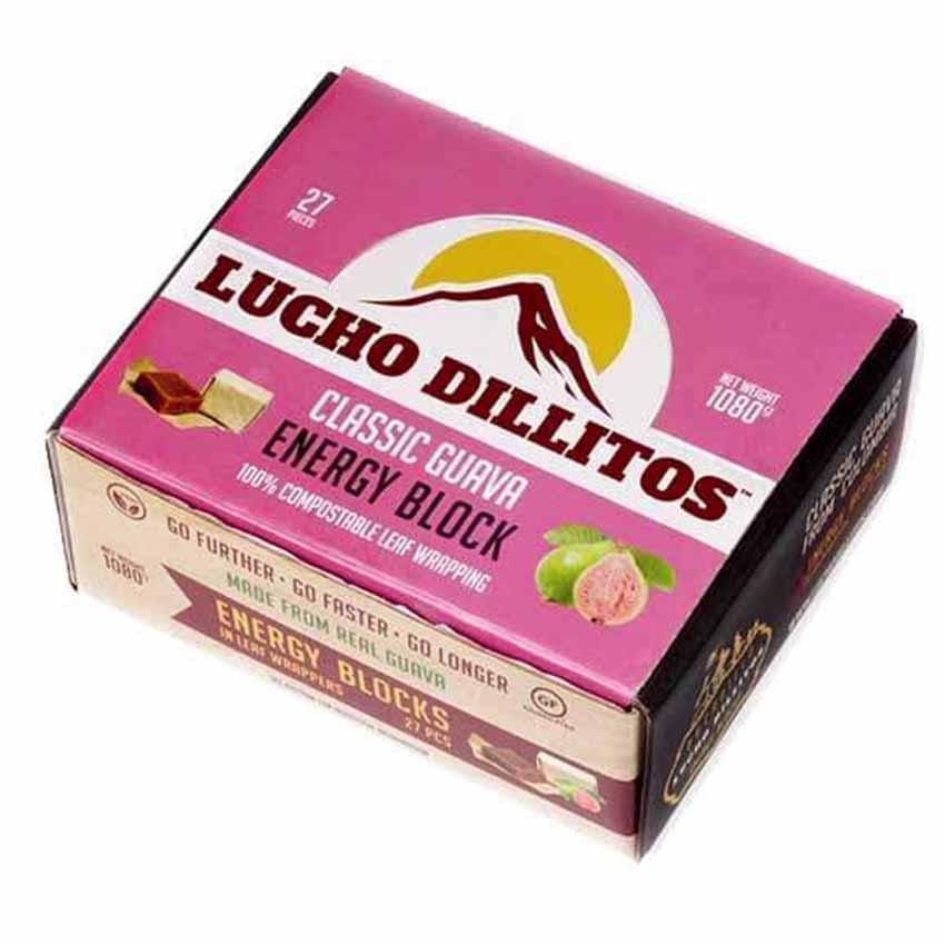 Lucho Dillitos Energy Bars Box of 27 / Classic Guava Lucho Dillitos Bocadillio XMiles