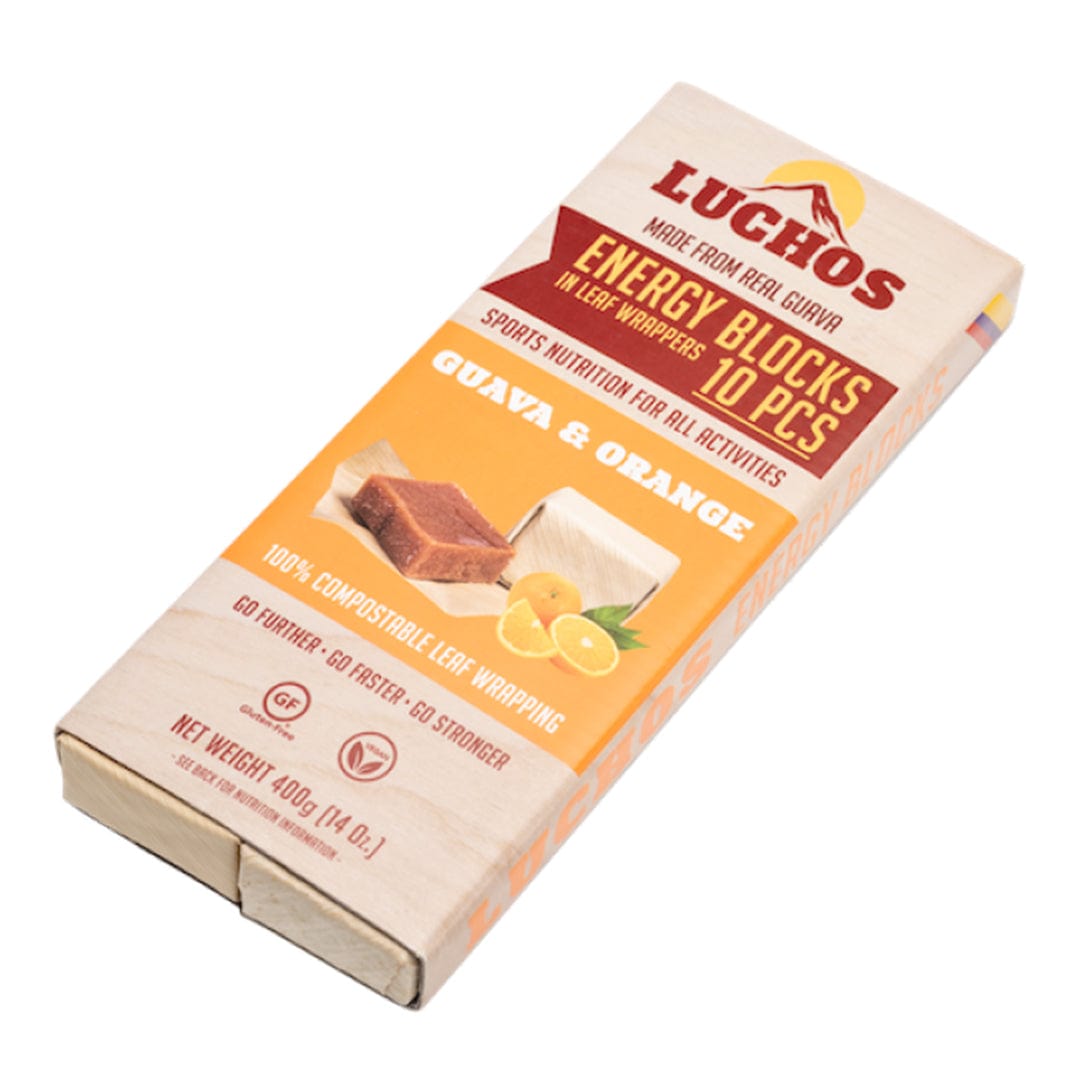 Lucho Dillitos Energy Bars Pack of 10 / Guava & Orange Lucho Dillitos Bocadillio XMiles