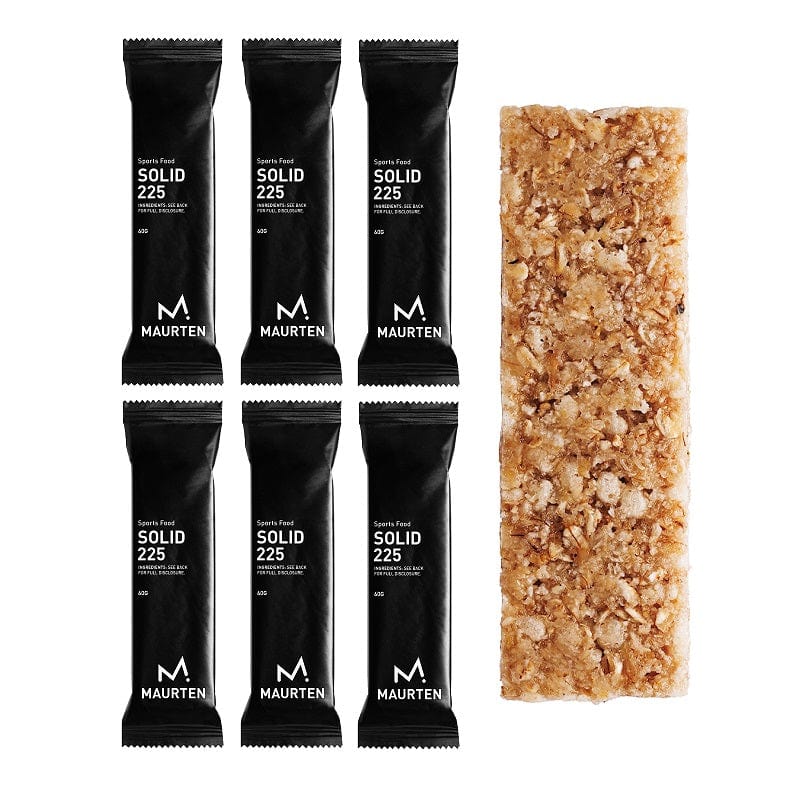 Maurten Energy Bars Pack of 6 / Unflavored SOLID 225 XMiles