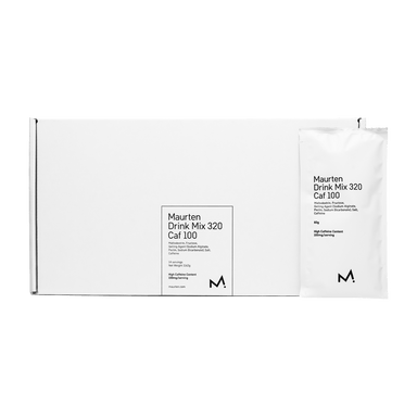 Maurten Energy Drink Box of 14 / Drink Mix 320 Caf 100 Drink Mix 320 Caf 100 XMiles