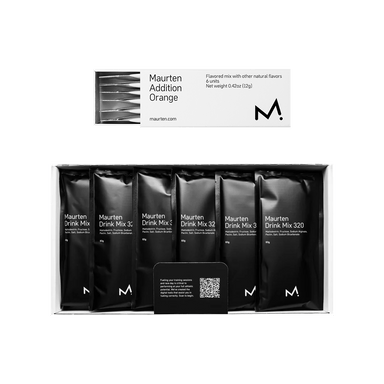 Maurten Energy Drink Drink Mix 320 Box + 6 x Additions / Orange Maurten Additions XMiles