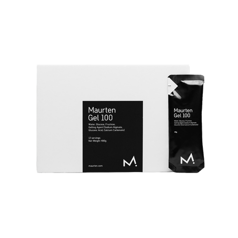 Maurten Gels Box of 12 / Gel 100 Gel 100 XMiles