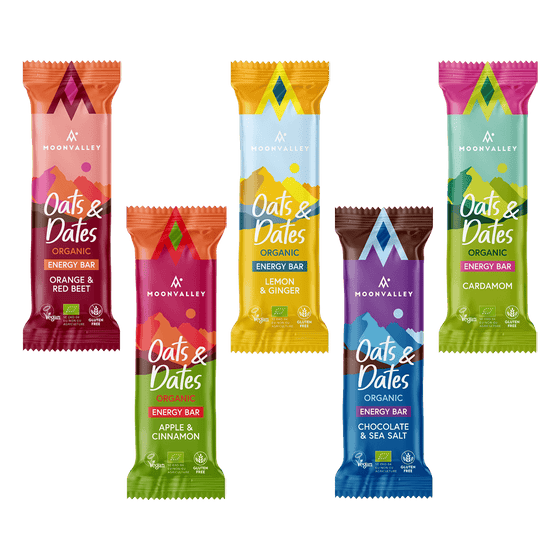 Moonvalley Energy Bars Oats & Dates Bar XMiles