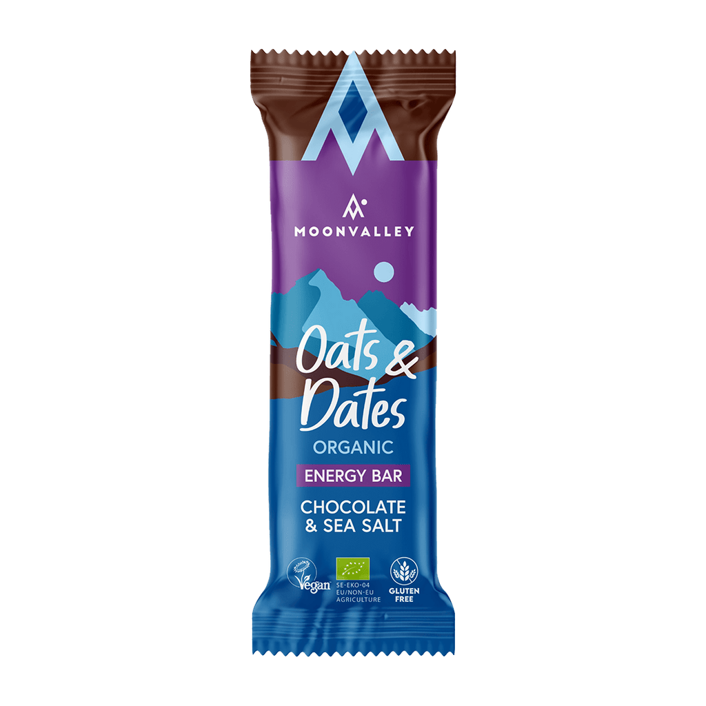 Moonvalley Energy Bars Single Serve / Chocolate & Seasalt Oats & Dates Bar XMiles