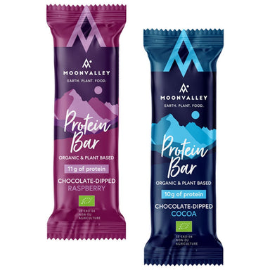 Moonvalley Protein Bar Organic Protein Bar Chocolate-Dipped XMiles