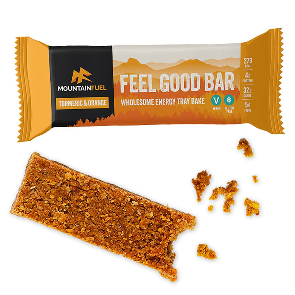 Mountain Fuel Energy Bars Single Serve / Turmeric & Orange Feel Good Bar XMiles