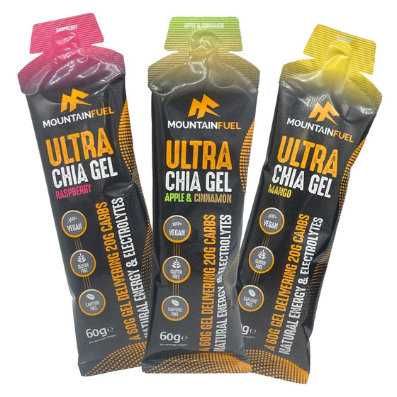 Mountain Fuel Gels Ultra Chia Gels XMiles