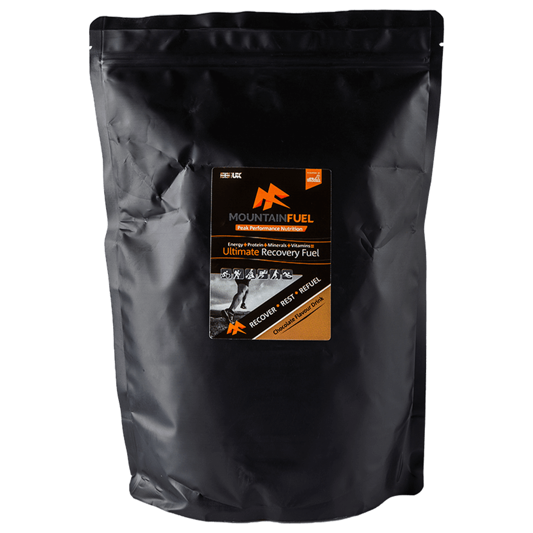 Mountain Fuel Protein Drink 30 Serving Pouch (1.5kg) / Chocolate Ultimate Recovery Fuel XMiles