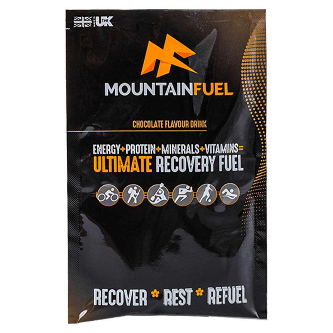 Mountain Fuel Protein Drink Single Serve / Chocolate Ultimate Recovery Fuel XMiles