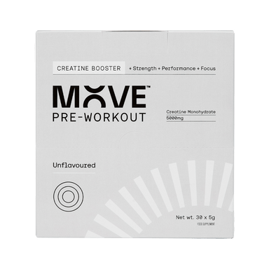 MOVE Pre-Workout Box of 30 Creatine Booster XMiles