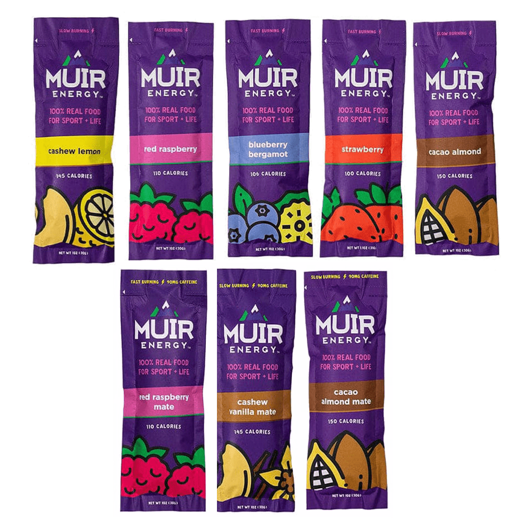 Muir Energy Gels Pack of 9 / Mixed Muir Energy Gel XMiles