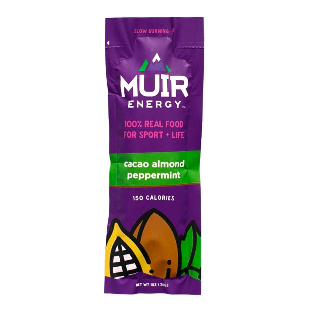 Muir Energy Gels Single Serve / Cacao Almond Peppermint Muir Energy Gel XMiles
